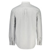 Tommy Hilfiger Gray Cotton Men Shirt